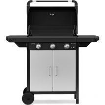 Campingaz - Plancha à gaz sur chariot ex 3 avec couvercle de cuisson