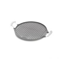 Plancha redonda de hierro fundido - 43 cm