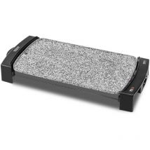 Bricoomarket - Plancha Grill de Asados 450 x 250 mm 2150W cecotec Rock&Water 2500 1603044 Negro, Gris