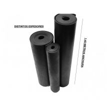 Iberogarden - Plancha De Goma Sbr Espesor: 15 milimetro suelo de caucho de alta resitencia para usos varios