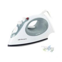 Suinga - Plancha vapor automática Orbegozo 1600W, suela acero inoxidable, compacta y eficiente para un planchado sin esfuerzo