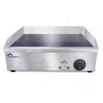 Plancha eléctrica 2900w placa de acero inoxidable 55x43cm - LB8568 Little Balance