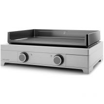 Forge Adour - plancha de gas 3200w placa de hierro fundido esmaltado 60x41cm - modern e60i