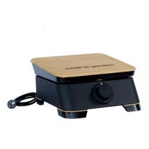 plancha elettrica 2500w piastra in ghisa smaltata - PE004 - cook'in garden