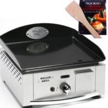 Plancha à gaz Roller Grill PL 400 G – 1 brûleur – Acier émaillé – 2750 W – 390 x 380 mm