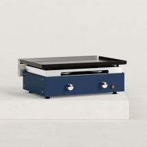 Verycook - Plancha gaz Créative 2 feux acier émaillé