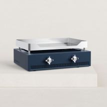 Plancha gaz Excellence 2 feux chrome dur 6 à 8 pers. Piezo mécanique double (intégré aux boutons) 2 brûleurs (en forme de h) Verycook