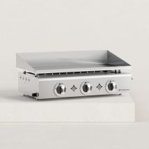 Vivaplancha - Plancha gaz Pimientos 3 feux inox