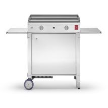 Planet Chariot Barbecue Inox 115x50x77 Cm Design Élégant