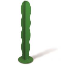 Planchaelec Cactus Metal Derecho – Decoración al aire libre – Jardín o terraza – Para fijar al suelo – Made in France – Verde – 150 cm