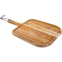 Planche à rôti en bois de teck 40x27x1,8cm Tramontina - Pour couper et servir