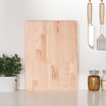 Planche à découper 40x30x4 cm bois massif de hêtre