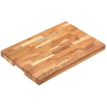 Planche à découper 50x35x4 cm Bois d'acacia massif - Vidaxl