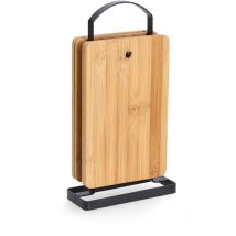 Zeller - Planche à découper avec support, 16 x 6,5 cm