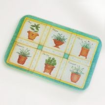 Planche à découper en verre incassable 20 x 30 cm - Astuceo