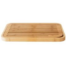 Planche à Pain en Bambou Naturel – 36 x 26 cm – Accessoire de Cuisine – PEBBLY
