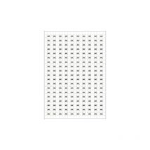 Planche A4 de 190 pictos en 10 x 10 mm Ascenseur pour plan d'évacuation