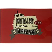 Planche de coupe - Je prends de la valeur