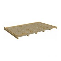 Plancher pour Abri Baron 16 m² – Compatible BA4040.02N – Panneaux de Particules 12 mm - Habrita