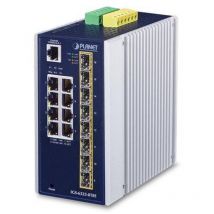 Planet IP30 Industrieller Managed Switch L3, 8x RJ45 + 8x SFP, IGS-6325-8T8S