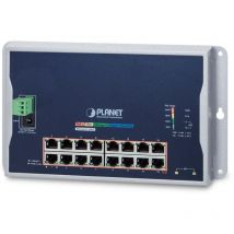 Planet IP40, IPv6/IPv4, 16-Port 1000T, WGS-4215-16P2S