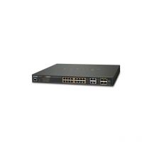 Planet - Technology GS-4210-16P4C - Géré - L2+ - Gigabit Ethernet (10/100/1000) - Connexion Ethernet - supportant l'alimentation via ce port (PoE)