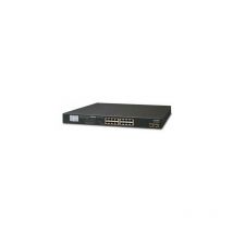 Planet - Technology GSW-1820VHP lcd Switch 16 PoE+ & 2 Giga/SFP