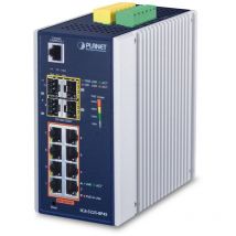 Planet IP30 Industrielles L2+/L4 8-Port, IGS-5225-8P4S