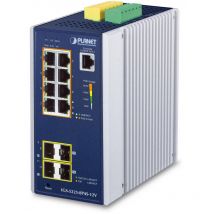 Technology IP30 Industrial L2+/L4 8-Port, W127366222 (IGS-5225-8P4S-12V) - Planet