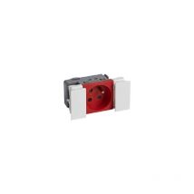 Planet Wattohm - 49045 - Trunking socket 2P+E 16A 250V keyed - connex. auto. - Logix