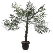 Planta Decorativa – Metal, Plástico, Cemento – 74 x 97 x 74 cm