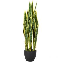 Adda Home - Planta Sansewieria Trifasciata 25x25x85 Cm