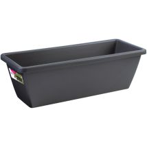 Jardinière Elho Barcelona Anthracite 50cm Design Moderne, Durable Et 100% Recyclé - Elho