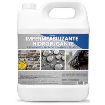 Impermeabilizzante Trasparente Liquido 5l Invisibile, Nessuna Generazione Di Film, Protezione Totale Su Facciate, Cemento, Terrazze, Tetti 