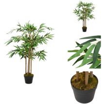 Plante artificielle avec pot Bambou Twiggy 90 cm - Plante Artificielle - Bambou Artificiel - Décoration Intérieure - Plante Verte - Plante Sans