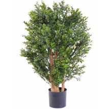 Pegane - Plante artificielle haute gamme Spécial extérieur / buis Artificiel Buisson uv - Dim : 70 x 50 cm