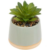 Plante artificielle pot céramique H12cm Atmosphera Créateur D'intérieur