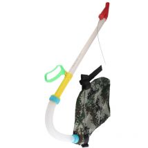 Planteur de haricots Épandeur d'engrais manuel à poignée flexible avec sac pour ferme Maïs Légumes Canne à sucre Arbres fruitiers