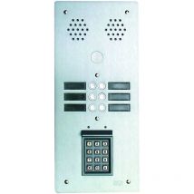 Plaque alu 6mm 2r 4t + s30 ecla Urmet 7772/4C