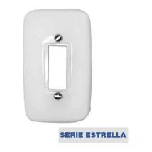 Plaque d'interrupteur petite 'estrella' Solera 520