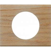 Plaque matiere 1 poste chene blanchi celiane Legrand 069051