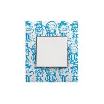 Plaque 1 poste collection Tizieu - Boys Arnould Espace Evolution 64552