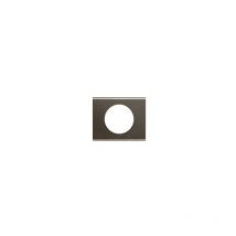Plaque de finition Céliane Matière Black Nickel 1 poste Legrand 069031