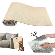 Selbstklebende Kratzplatte Für Katzen 30×100 Cm – Wandschutz, Kratzmatte Für Sofa Und Ecke, Diy Für Katzen