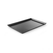 Plaque à pizza rectangulaire 600x400x25 mm - Hendi 808276