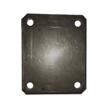 Plaque à souder 135x110 Entre-axe 105x80 épaisseur 6 mm