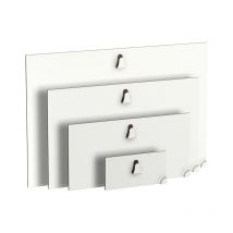 Arti Teq - Plaque accrochage magnétique tableau pour cloison métallique - 12kg - Artiteq - Charge : 12 kg