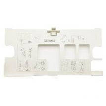 Plaque anti-condensation pour cassette diamantée