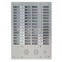 Plaque a.v alu 6mm 4r 56bp Urmet 7774/56
