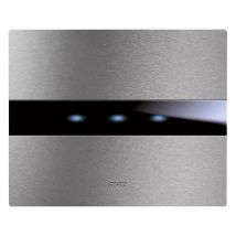 Allumia Plaque tactile 3 modules aluminium 44PATC3ALS - AVE